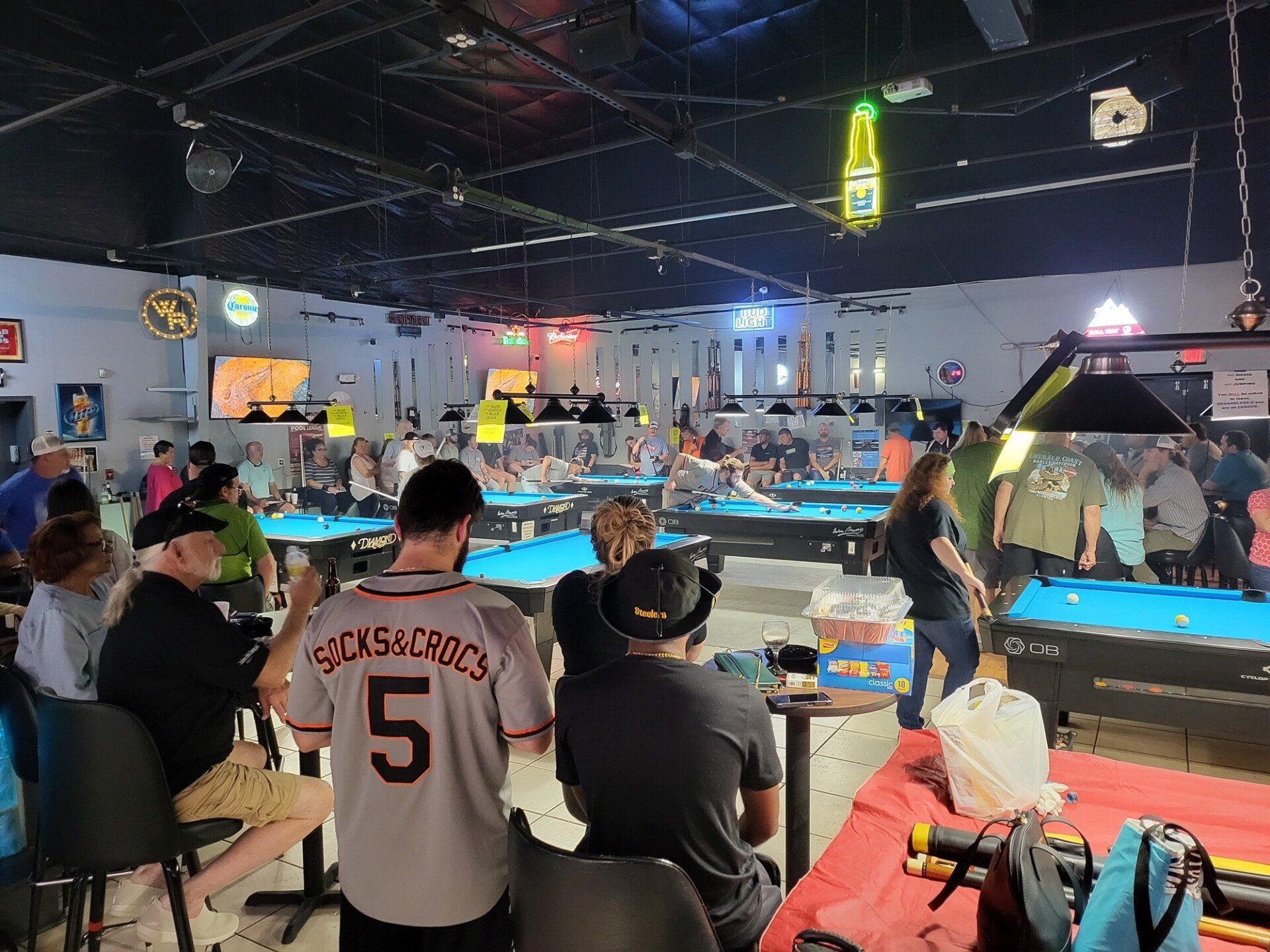 People Watching Billiards At The Bar | Foley, AL | The Office Lounge