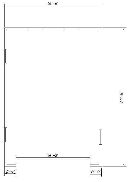 Garage Floor Plan #1A — Assign Commercial Group — Jacksonville, Florida Garage Floor Plan #1A — Assign Commercial Group — Jacksonville, Florida