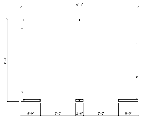 Garage Floor Plan #1B — Assign Commercial Group — Jacksonville, Florida Garage Floor Plan #1B — Assign Commercial Group — Jacksonville, Florida