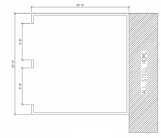 Garage Floor Plan #2A — Assign Commercial Group — Jacksonville, Florida Garage Floor Plan #2A — Assign Commercial Group — Jacksonville, Florida
