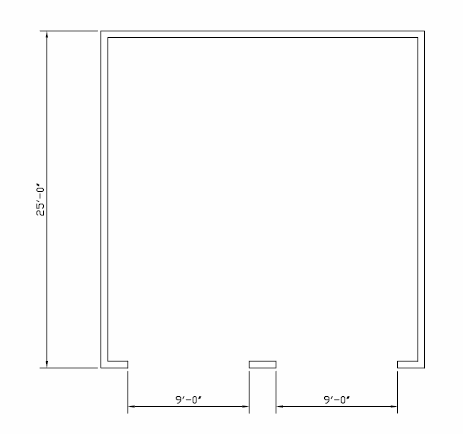 Garage Floor Plan #3B — Assign Commercial Group — Jacksonville, Florida Garage Floor Plan #3B — Assign Commercial Group — Jacksonville, Florida