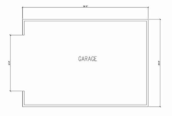 Garage Floor Plan #4A — Assign Commercial Group — Jacksonville, Florida Garage Floor Plan #4A — Assign Commercial Group — Jacksonville, Florida