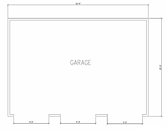 Garage Floor Plan #4B — Assign Commercial Group — Jacksonville, Florida Garage Floor Plan #4B — Assign Commercial Group — Jacksonville, Florida