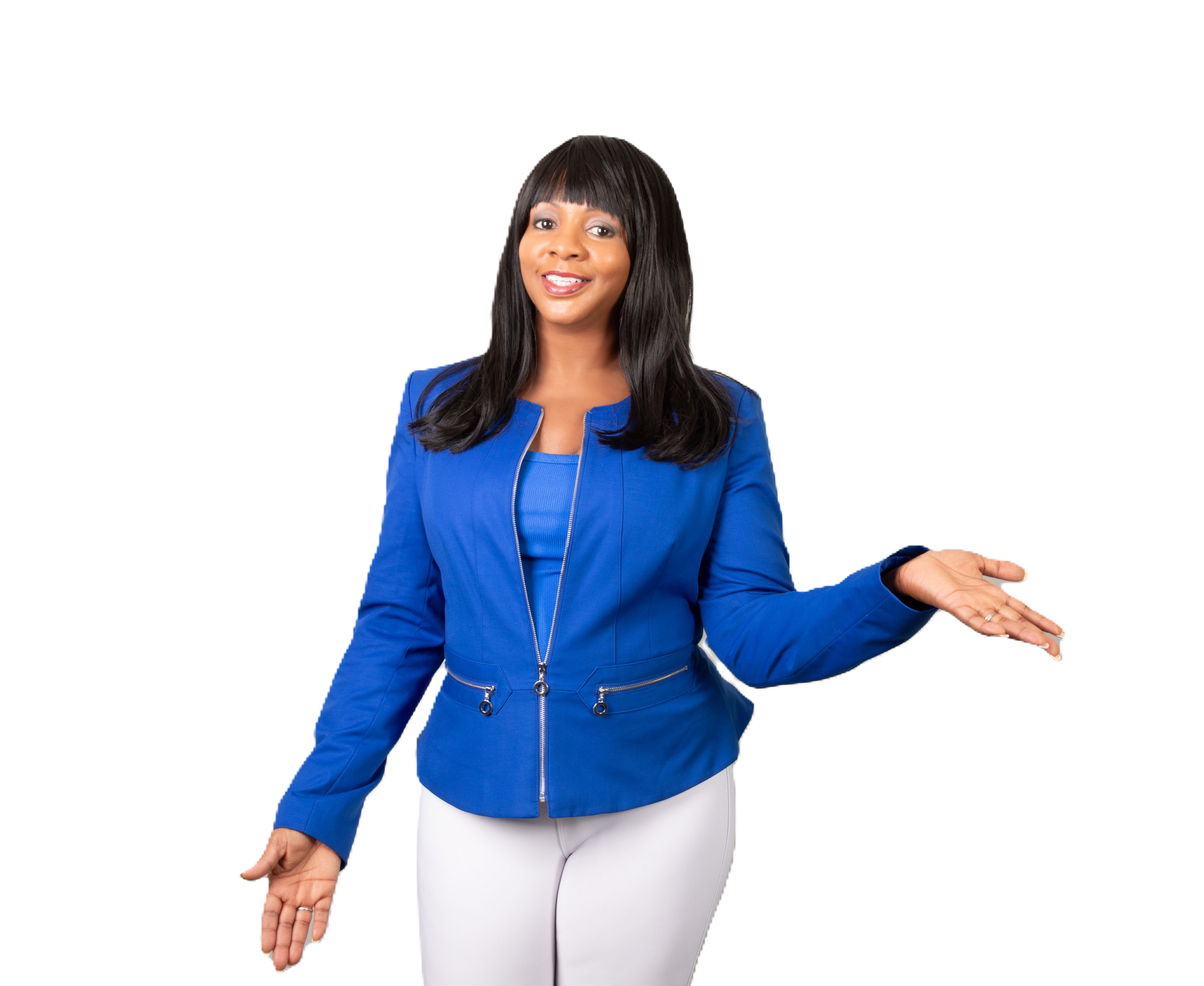 Shonda Gonzales, REALTOR® presenting her Seller's guide