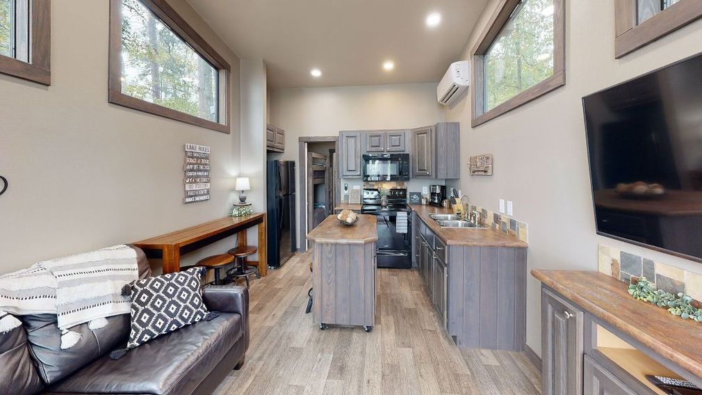 cabin kitchen