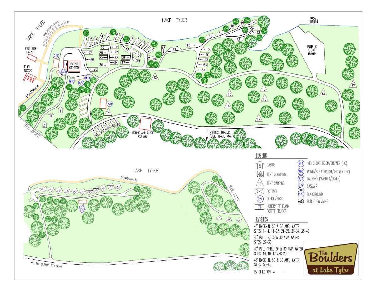 hiking trail map