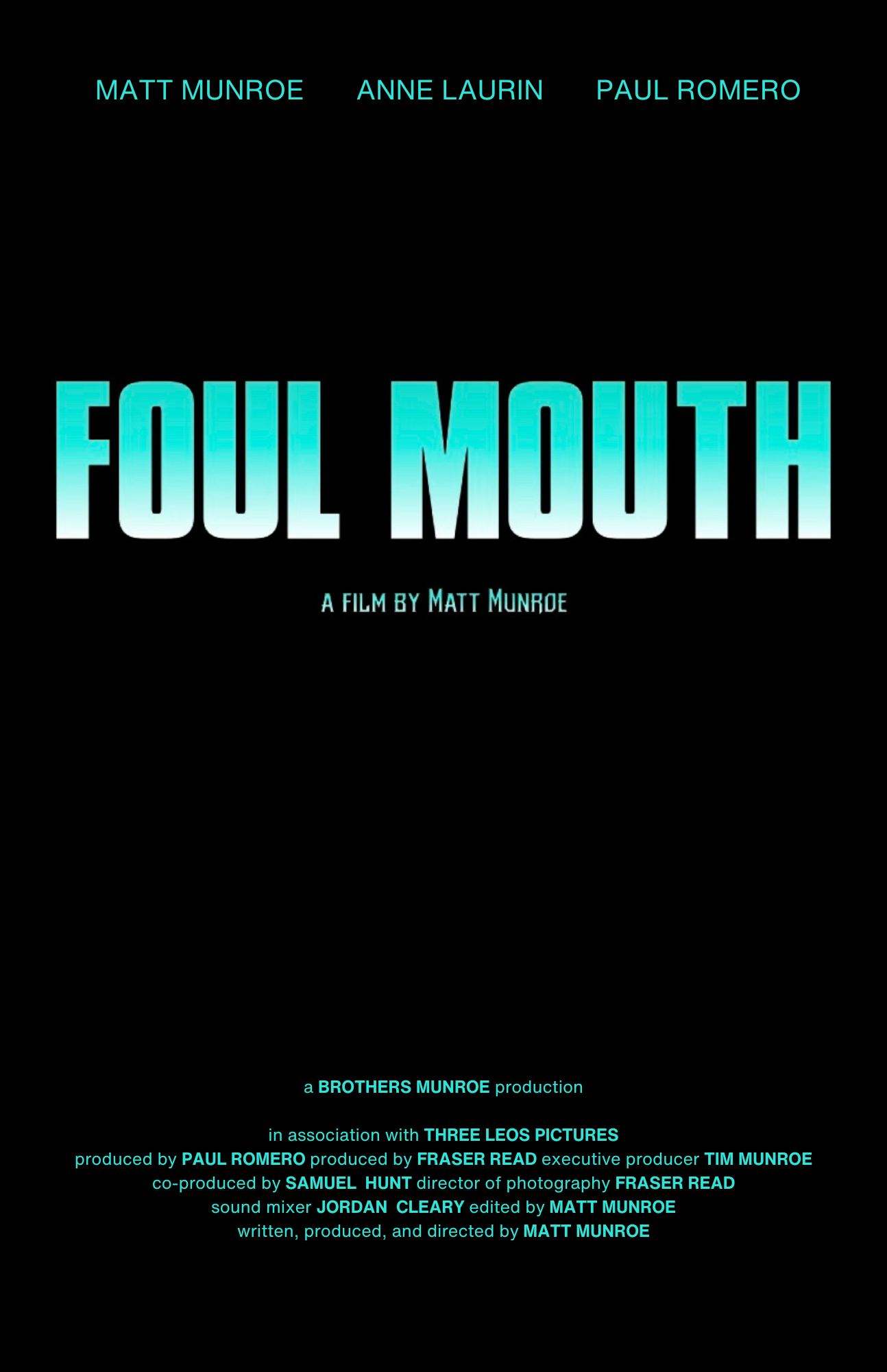 Foul Mouth film poster
