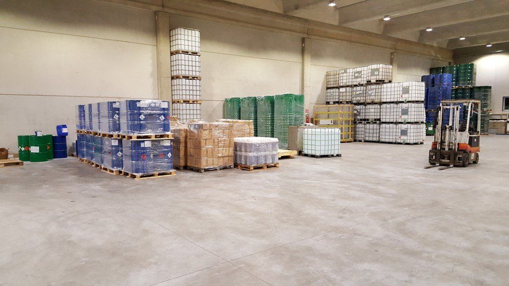 Logistica merci in magazzino