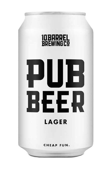 White beer can with 