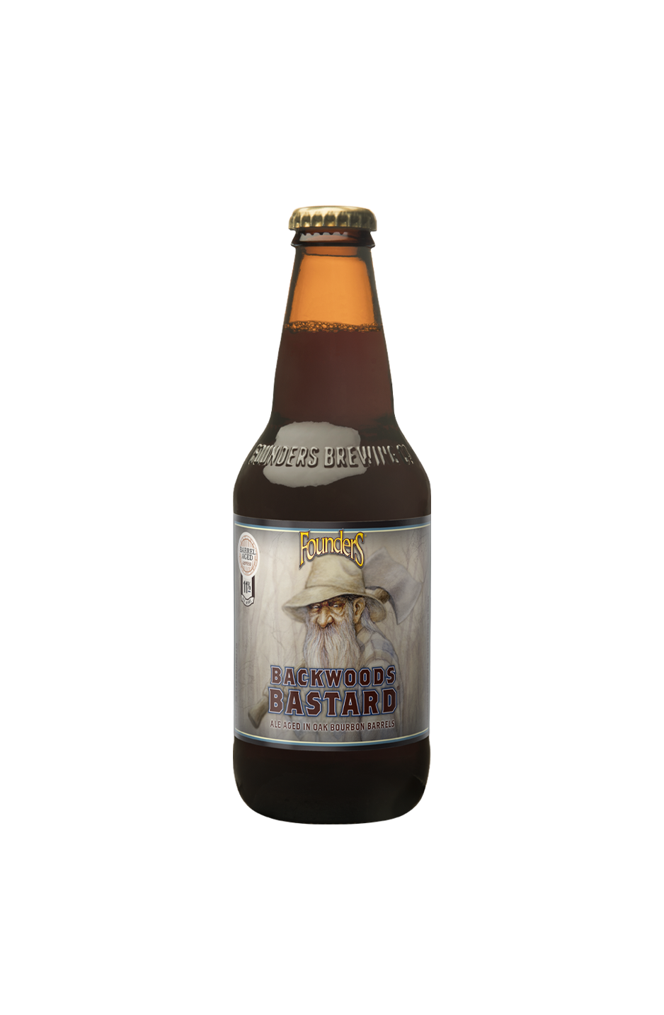 Bottle of beer labeled 