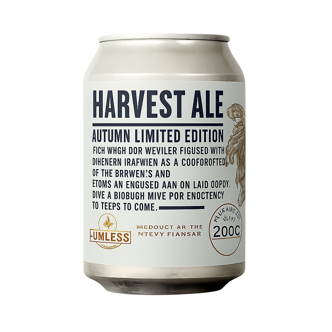 Silver can of 