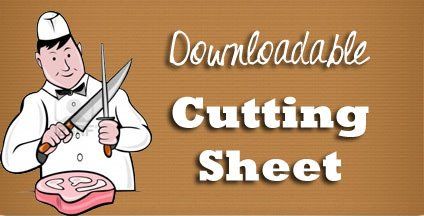 Downloadable Cutting Sheet