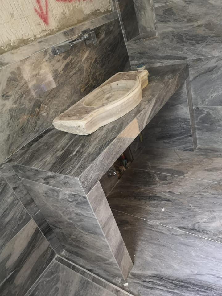 top bagno in pietra