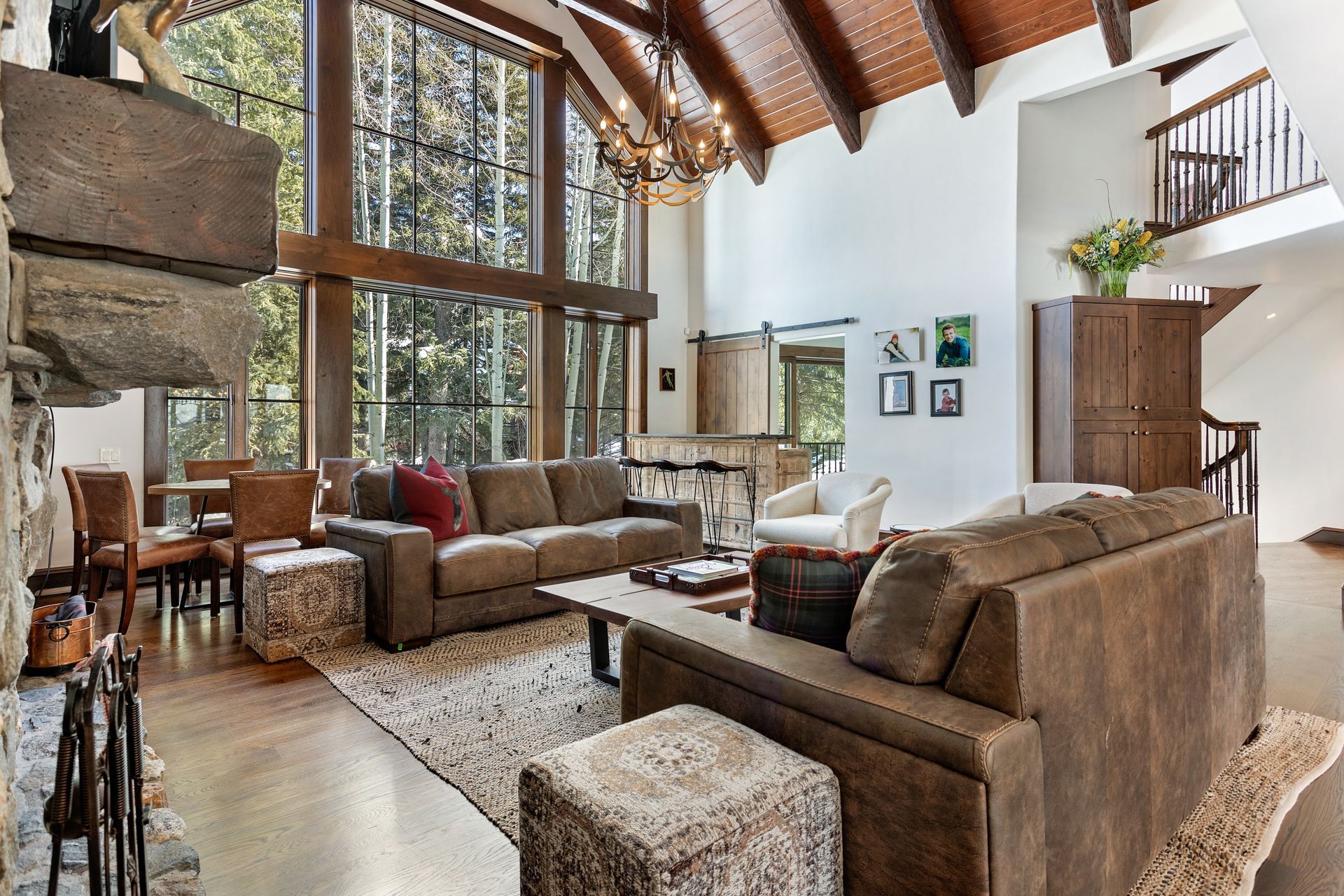 Beaver Damn living room couch