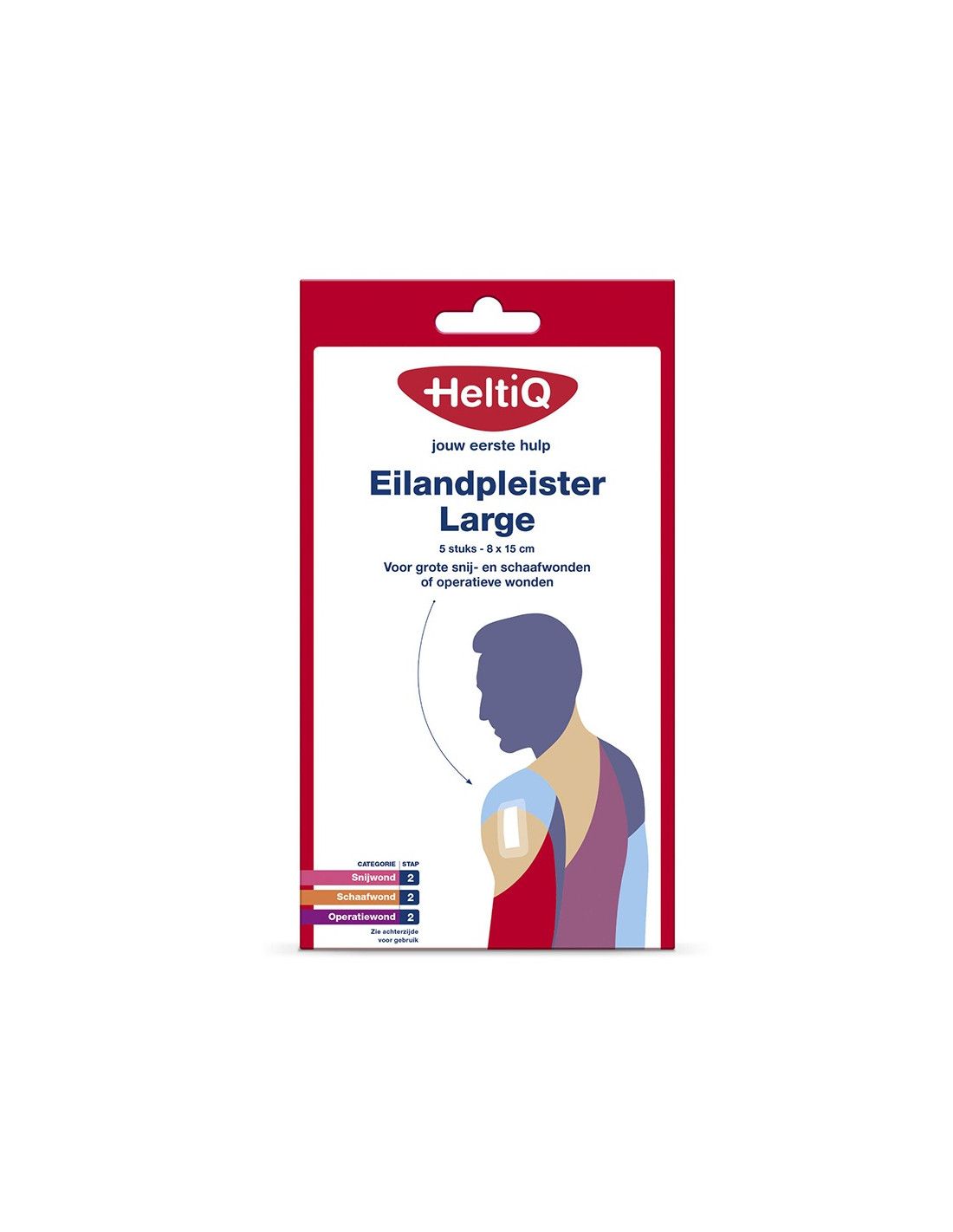 Eilandpleister 8x15