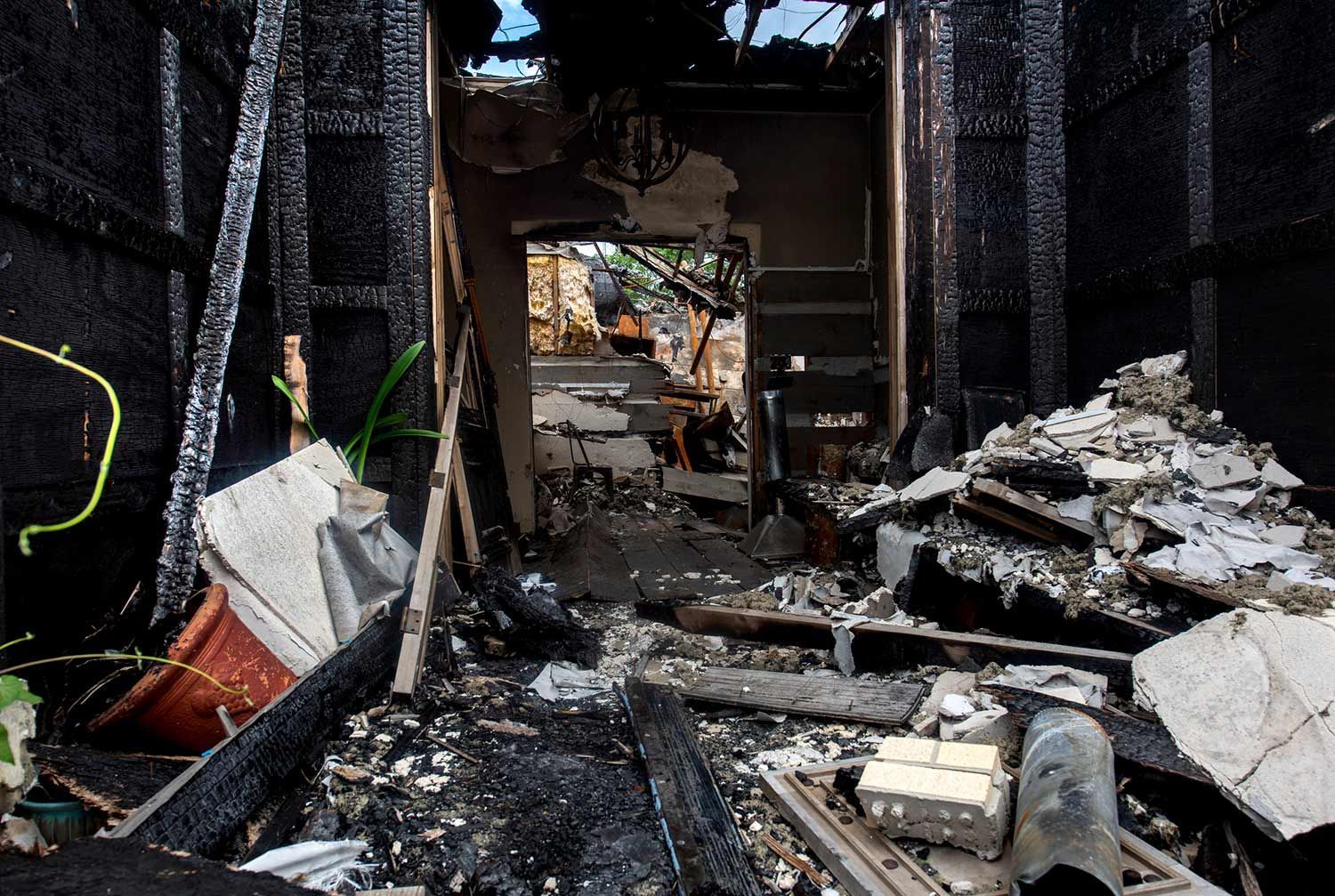 Burnt Building — Ft. Lauderdale, FL — The Law Offices of David P. Yon, PA
