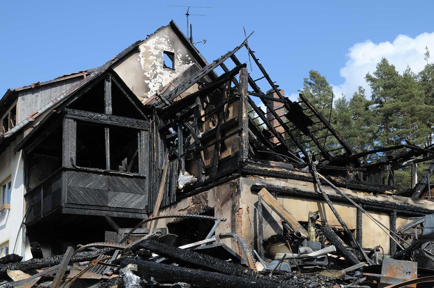 Burnt House — Ft. Lauderdale, FL — The Law Offices of David P. Yon, PA