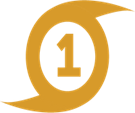 Hurricane symbol with a