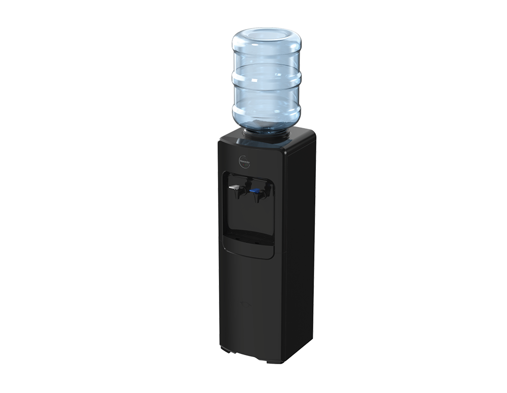 Black water cooler with blue bottle on top — So Fresh Wide Bay in Thabeban, QLD