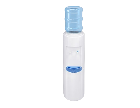 Black Water Dispenser With a Blue Bottle on Top — So Fresh Wide Bay in Thabeban, QLD
