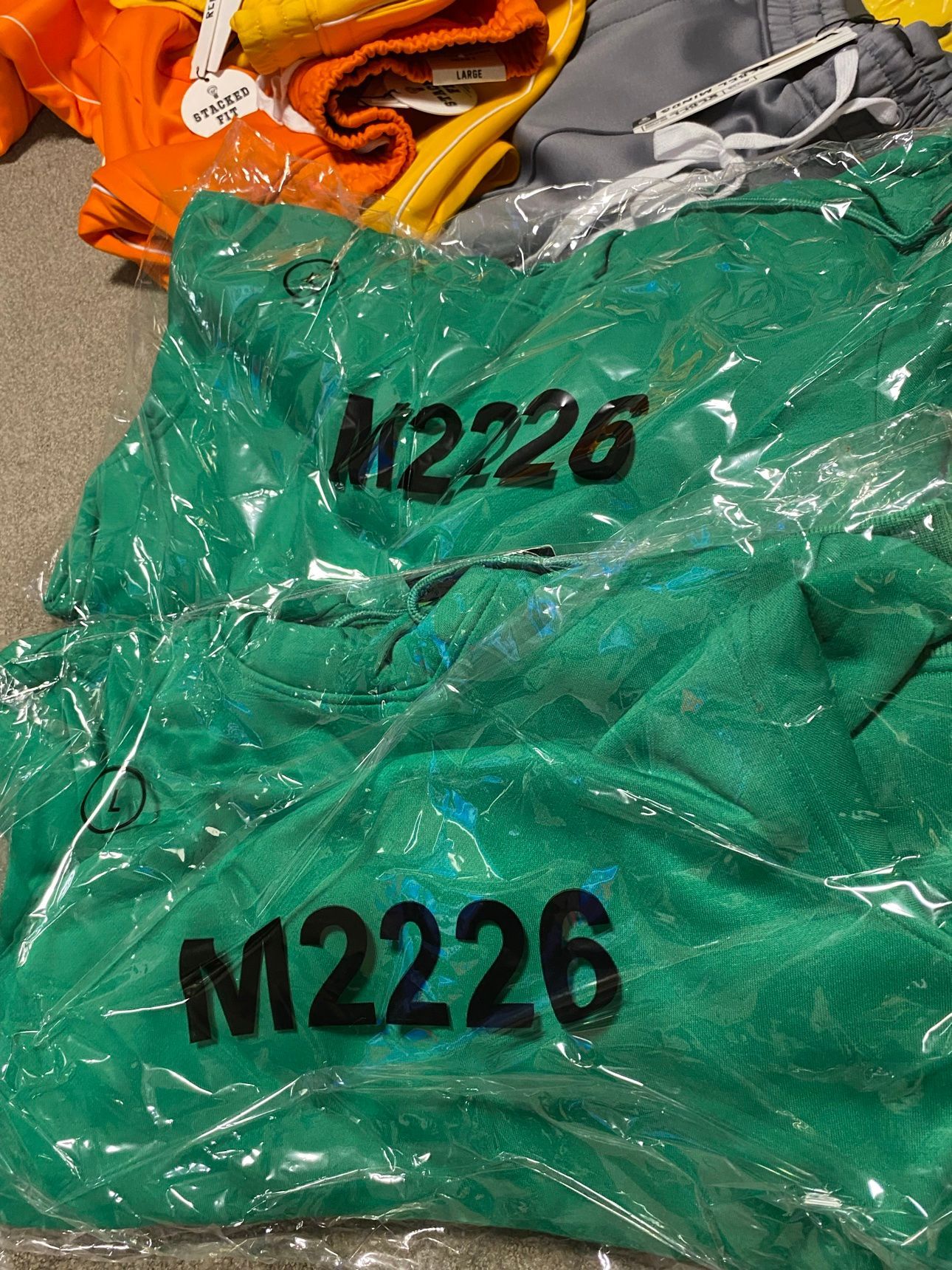 Hoodies — green colorway