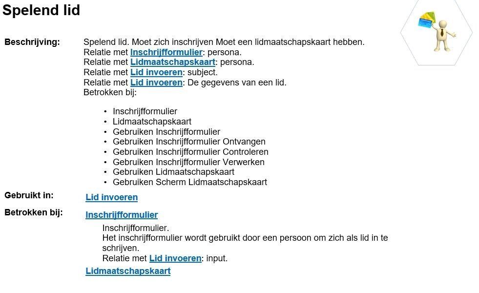 Webpage spelend lid