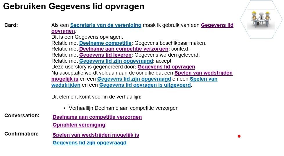 Gegevens lid opvragen