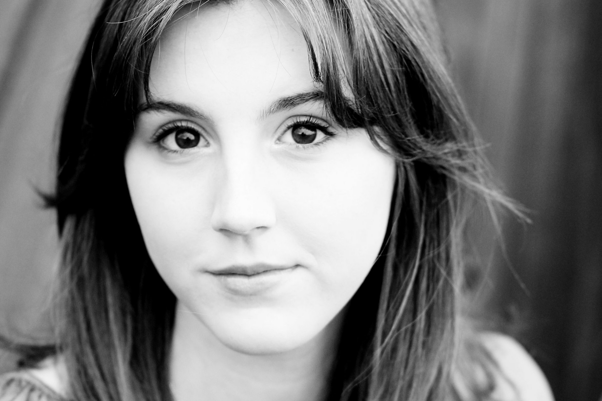 High school senior girl close up in rural setting in rockford, michigan.