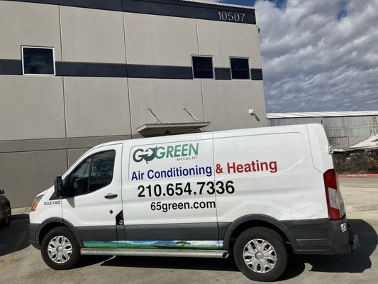 Go Green Aire Care van