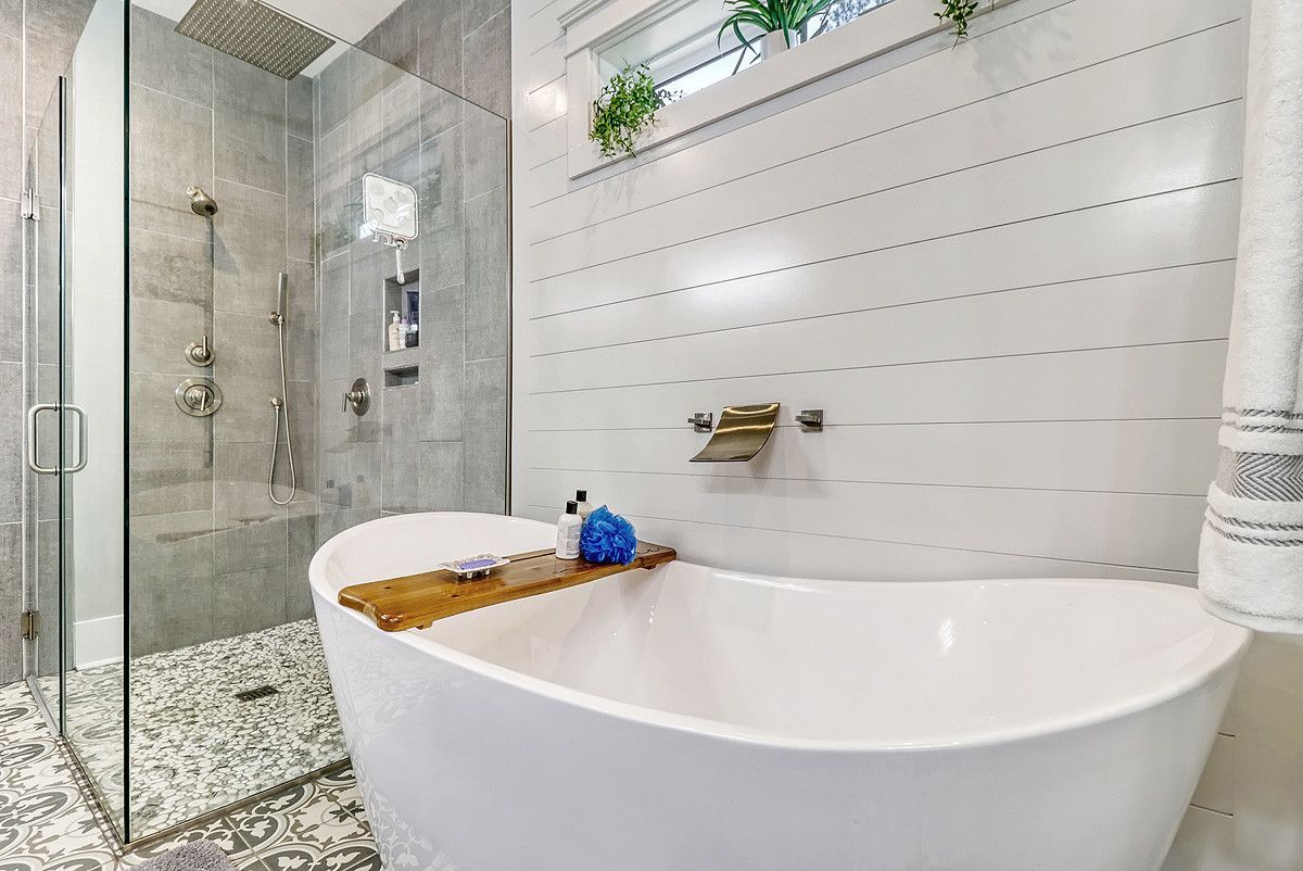 fresh interior bathroom