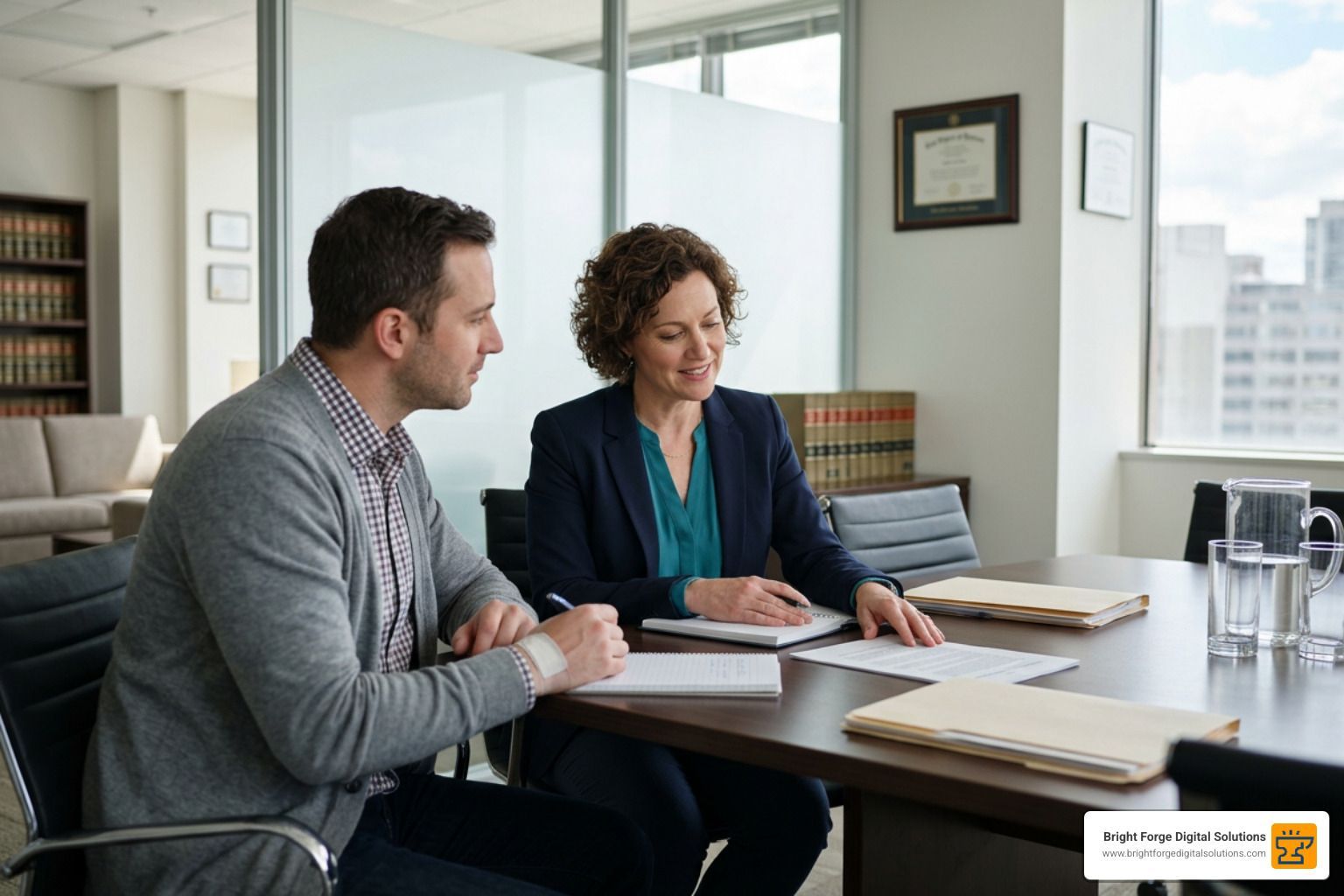 Satisfied Personal Injury Client