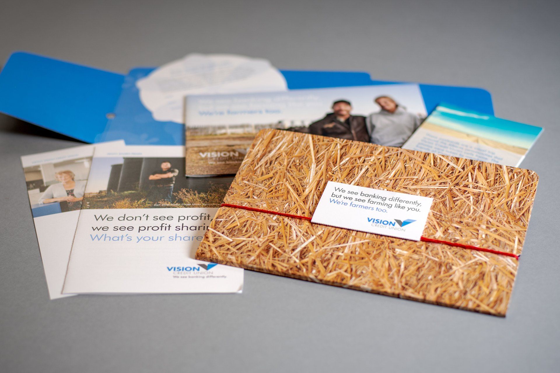Vision Credit Union We're Farmers Too Campaign wins AIME award for best direct marketing