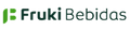 Logotipo da Fruki Bebidas, texto em verde e cinza escuro.