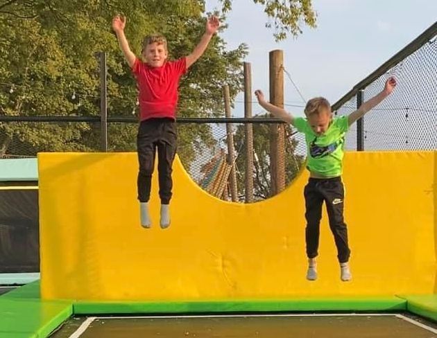 River city adventure park outdoor trampoline park bounce into fun
