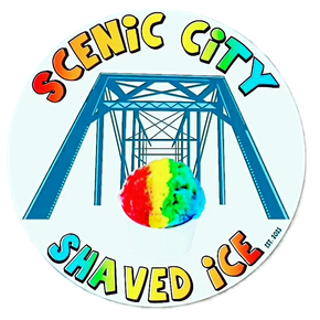 Scenic City Shaved Ice Logo