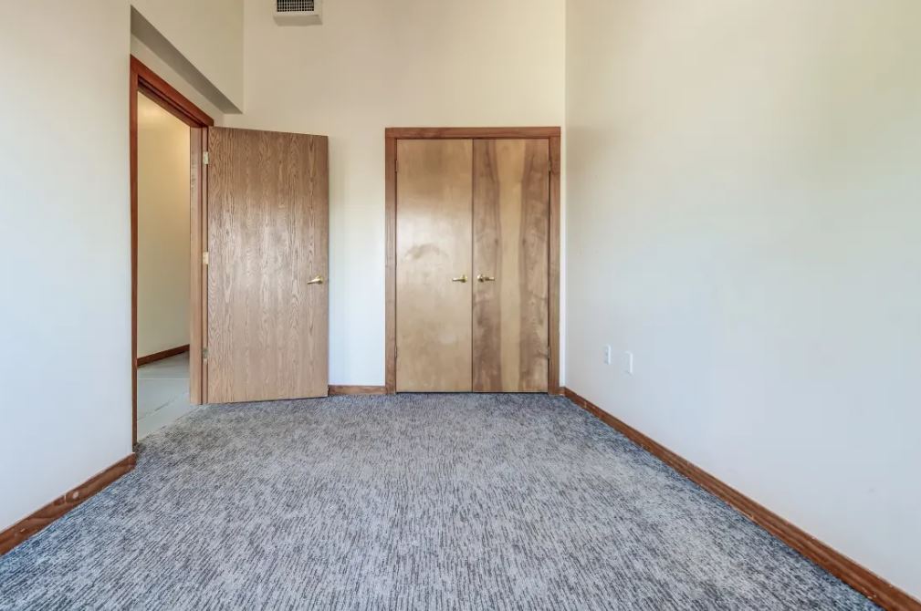 Bedroom with closet