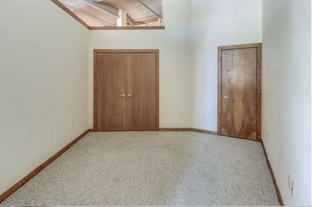 Bedroom with closet