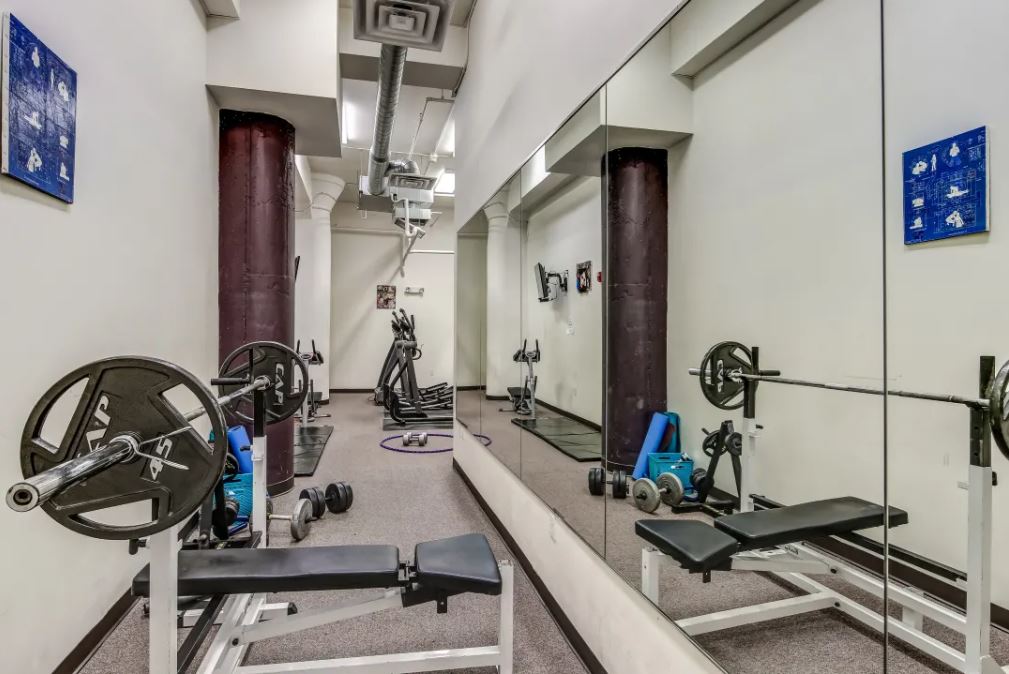Community fitness room