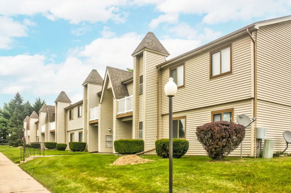 Exterior of The Orchard Apartments