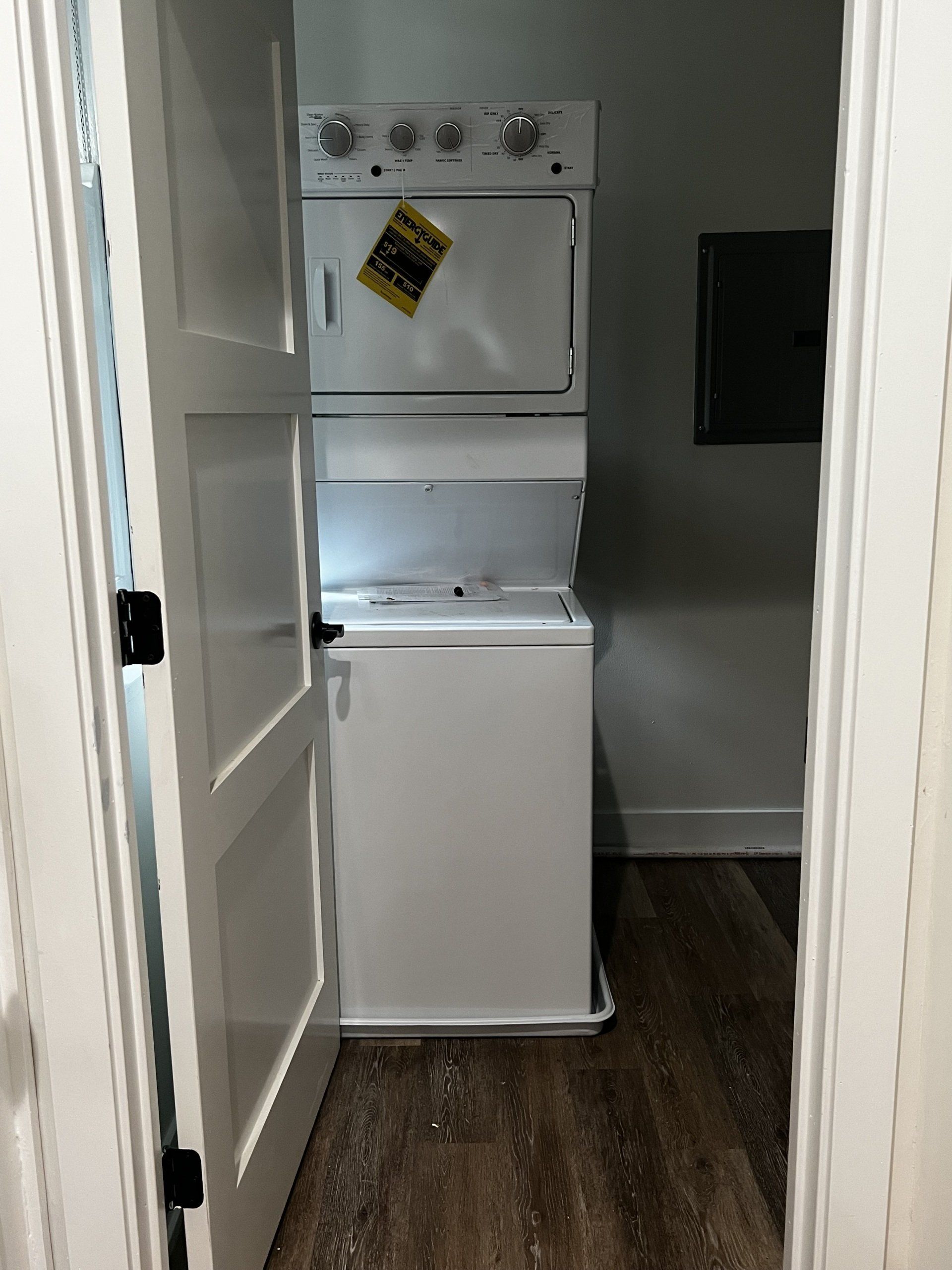 In-unit washer and dryer