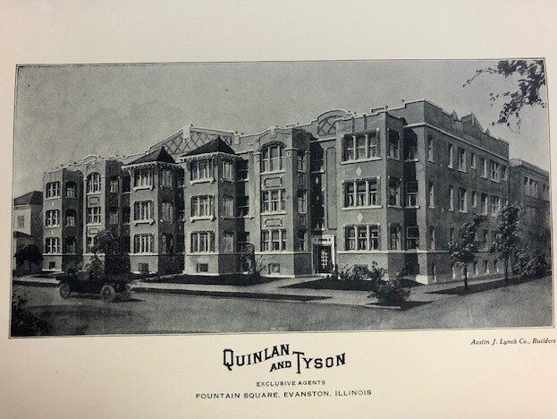 Historic photo of Tiffany Main Apartments.