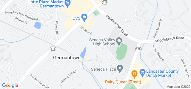 Map of business location