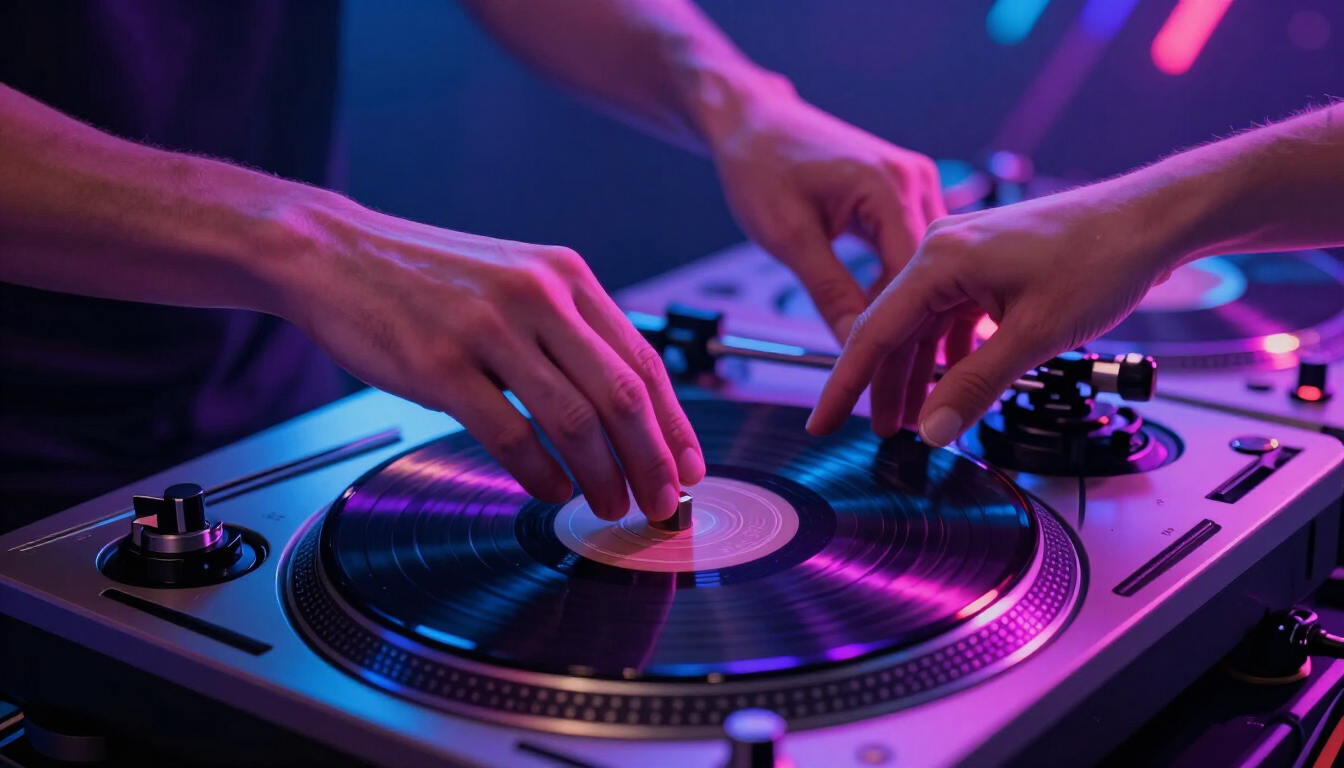DJ Draaitafels Detail