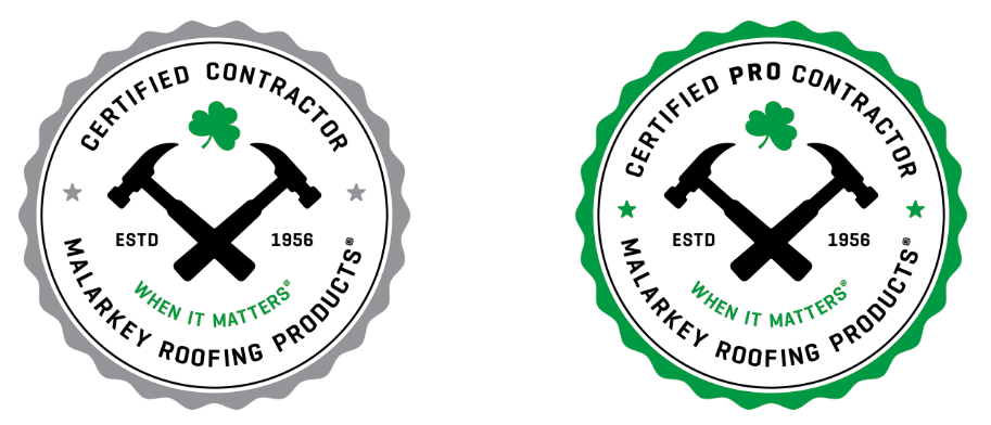 Infinity Roofing and Construction credential logo