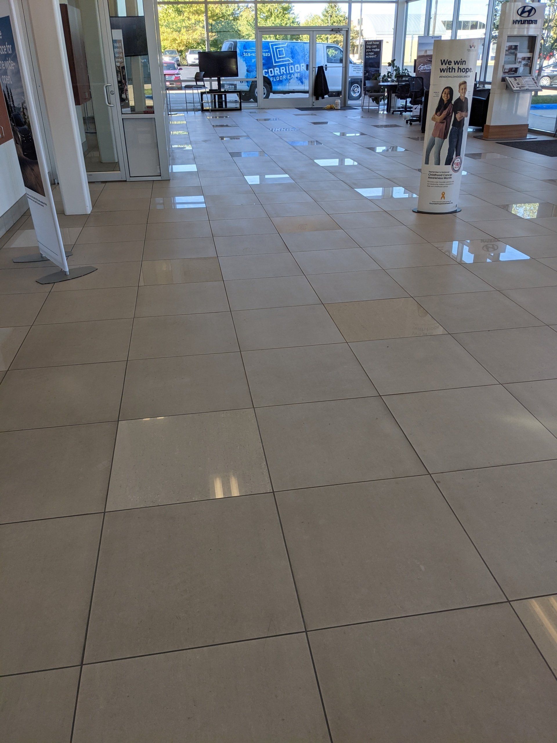 Tile & Grout Cleaning — Homestead, IA — Corridor Floor Care Tile & Grout Cleaning — Homestead, IA — Corridor Floor Care