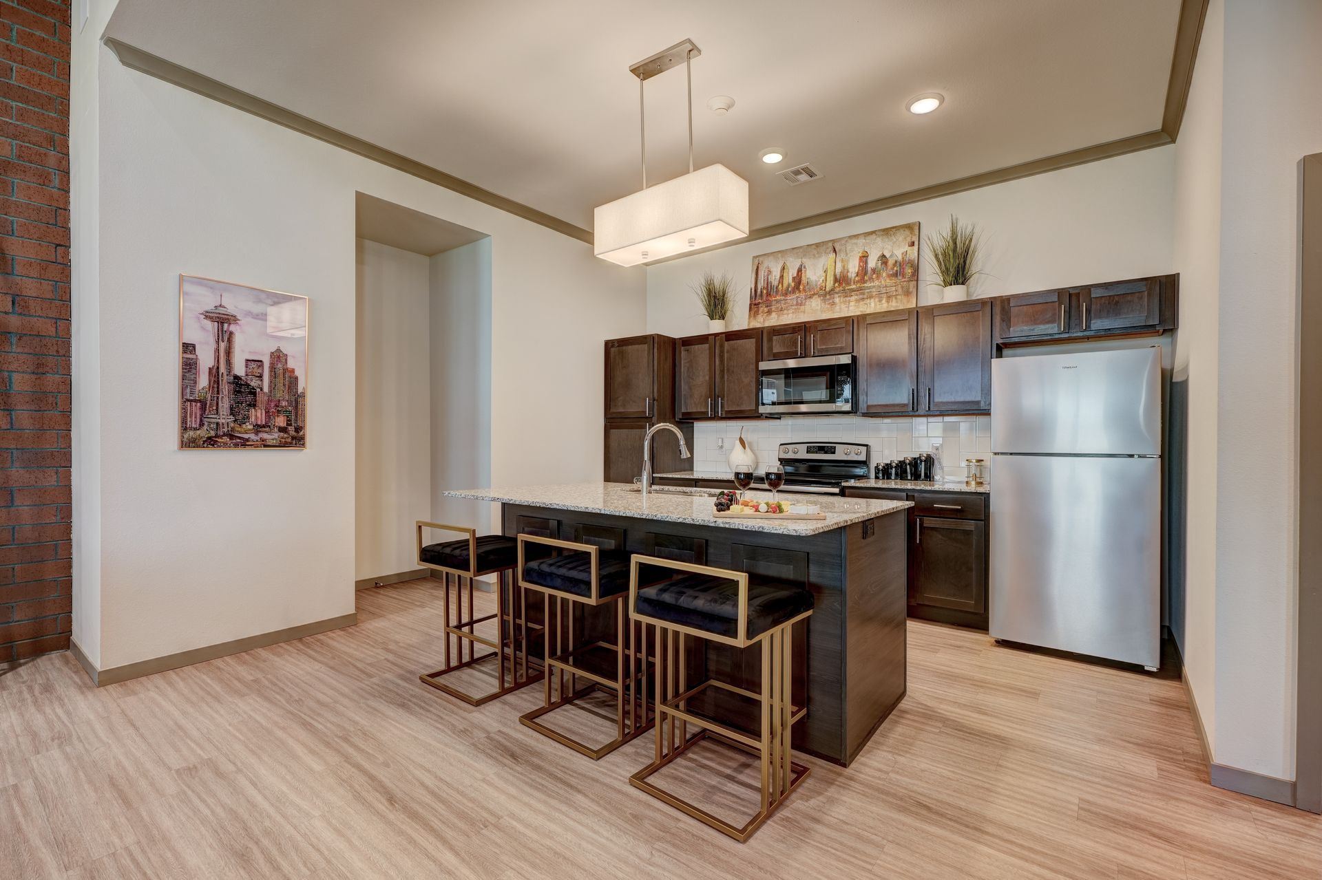 apartment floor plan.