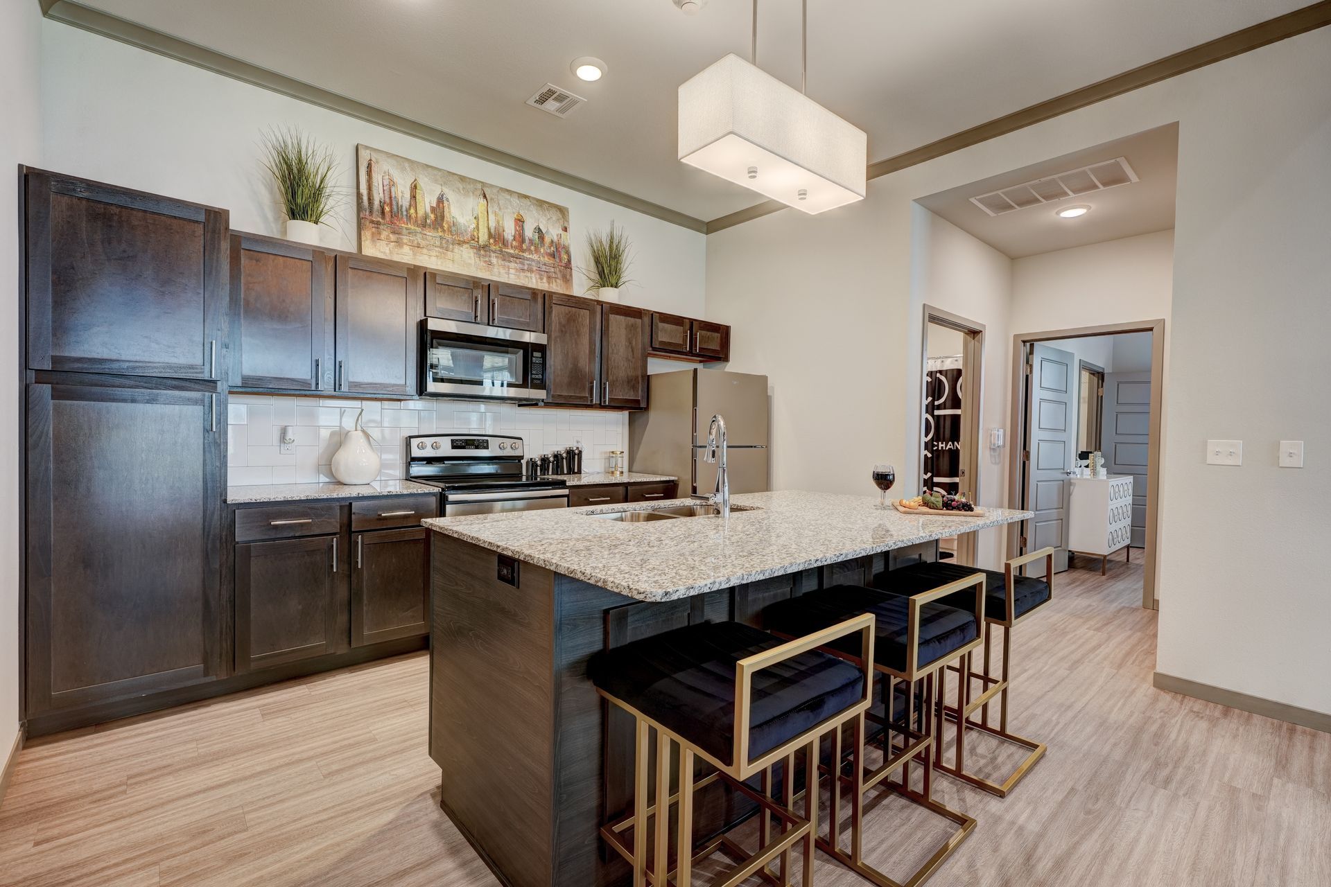 apartment floor plan.