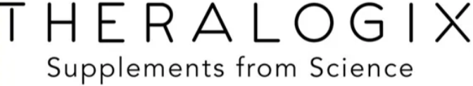 Theralogix logo with “Supplements from Science” tagline in black and gray on white background