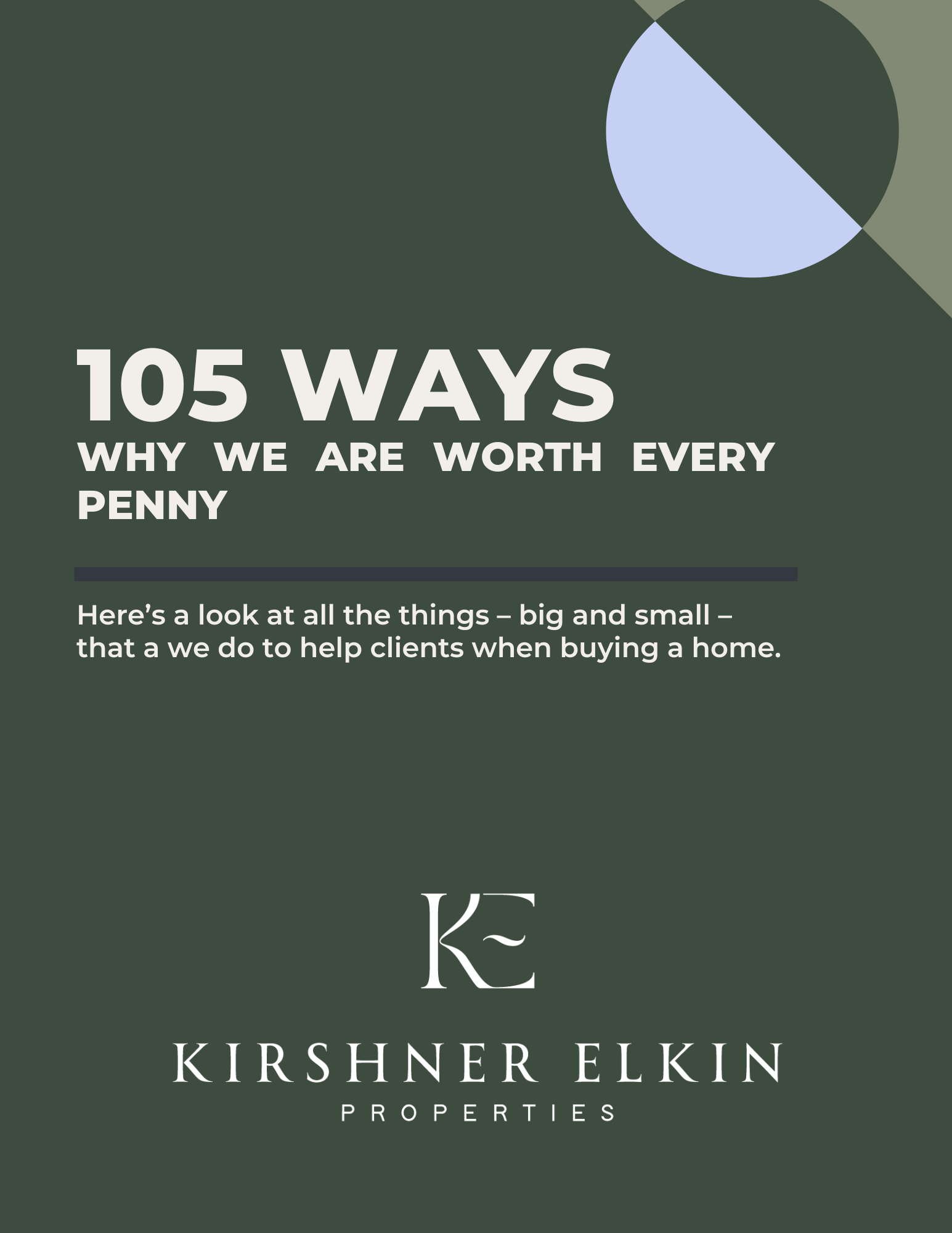 105 Ways, Why Lisa Kirshner Properties are worth every penny - Infographics Post