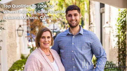 Relocation specialists in Santa Monica, CA, Lisa Kirshner and Dylan Elkin of Lisa Kirshner Properties.